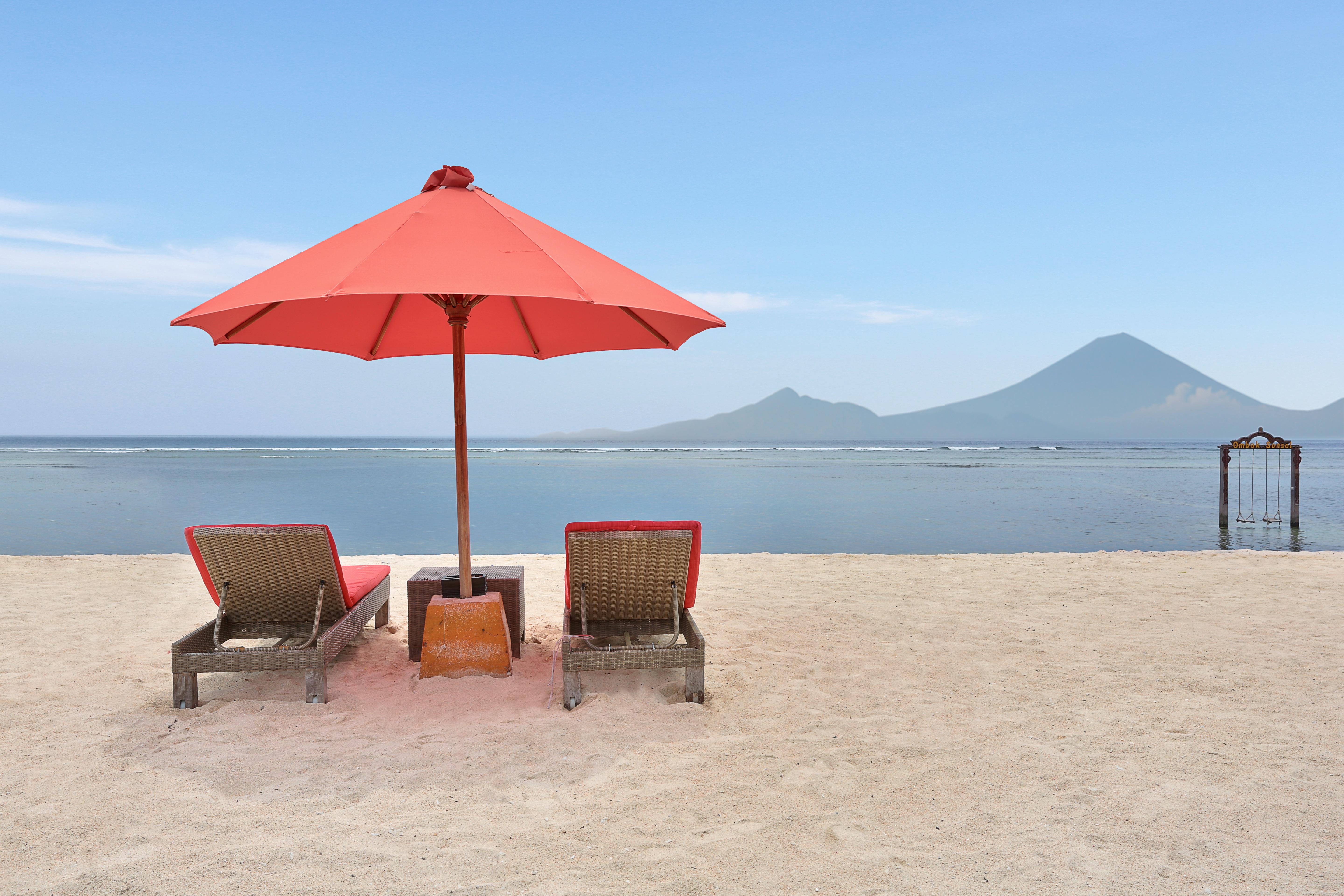Ombak Sunset Hotel Gili Trawangan Exterior foto