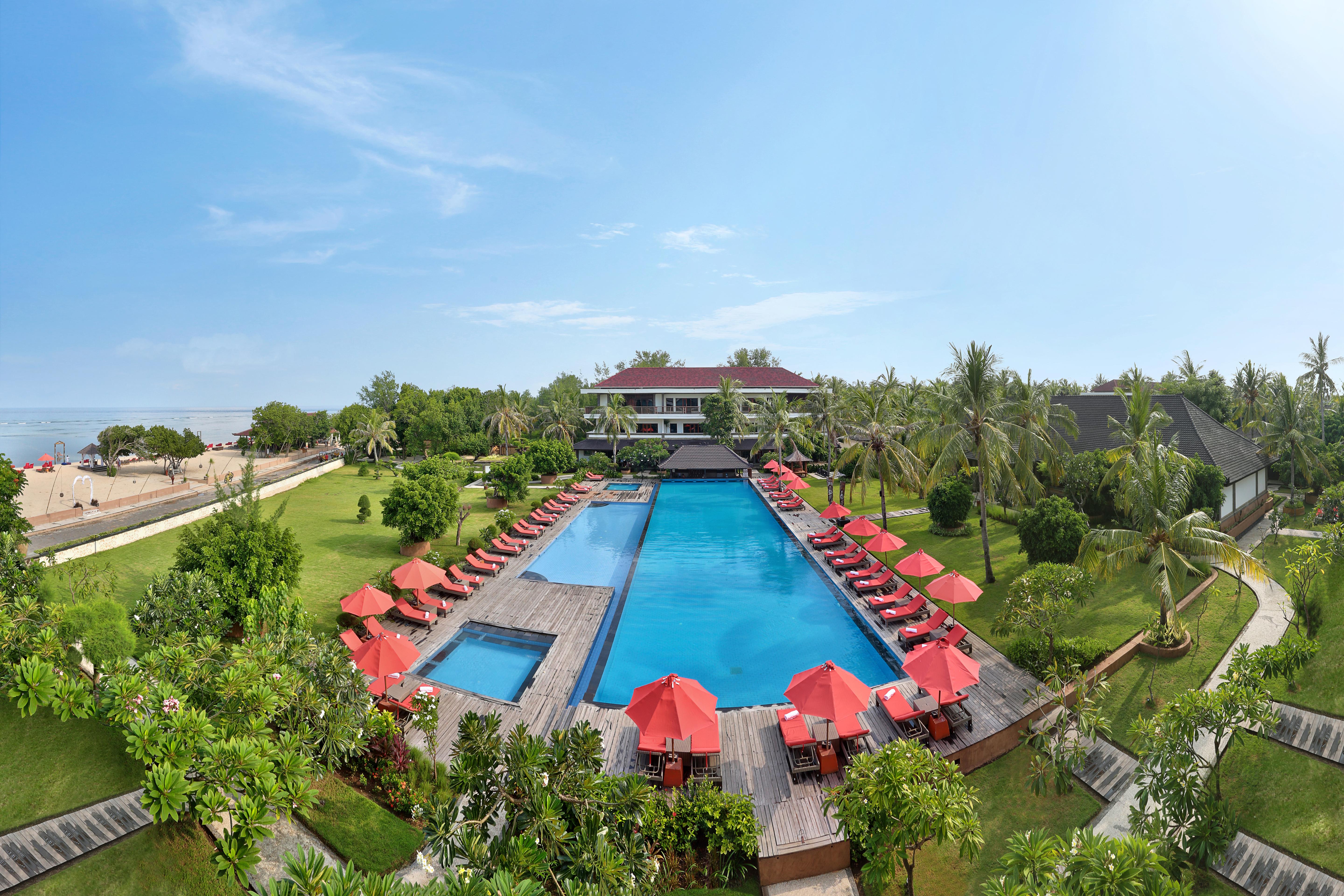 Ombak Sunset Hotel Gili Trawangan Exterior foto